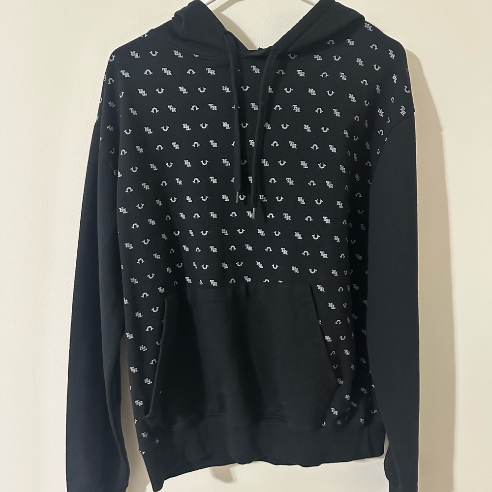 True Religion hooded shirt